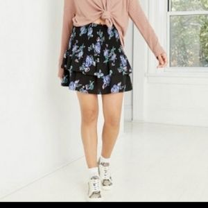 Wild Fable Smocked Ruffle Mini Skirt Sz 3X NWT